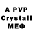 A PVP кристаллы D. .B